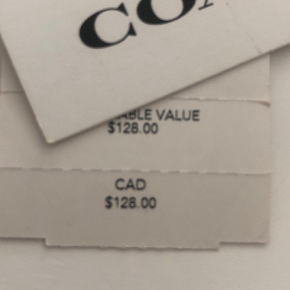 Coach Cosmetic Case with Halftone Floral Print Confetti Pink - Picture 3 of 3